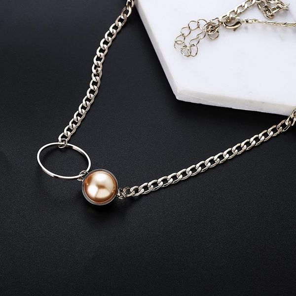 pendant necklaces very girl simple design copper jewelry imitation pearl necklace for women gift, Silver
pendant necklaces very girl simple design copper jewelry imitation pearl necklace for women gift, Silver