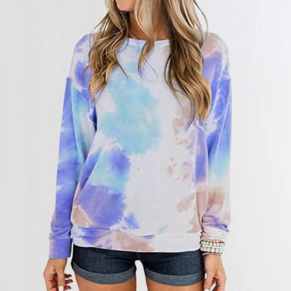 women's hoodies & sweatshirts womens multicolor casual long sleeve o-neck sweatshirt loose tie dye oversize pullovers female streetwea, Black
women's hoodies & sweatshirts womens multicolor casual long sleeve o-neck sweatshirt loose tie dye oversize pullovers female streetwea, Black