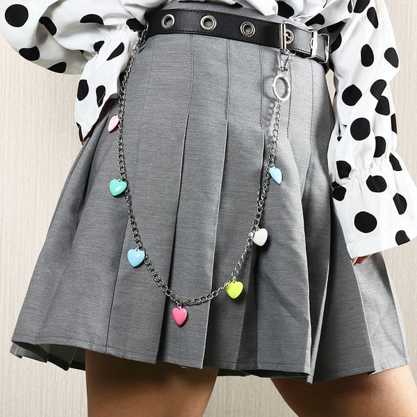 jewelry creative resin love mushroom multilayer body chain female personality punk pendant waist chain, Silver
jewelry creative resin love mushroom multilayer body chain female personality punk pendant waist chain, Silver