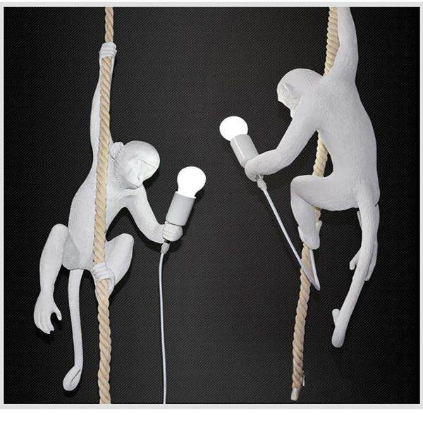 pendant lamps modern resin monkey led lights, for home decoration living room animal lamp bedroom indoor lighting fixture
pendant lamps modern resin monkey led lights, for home decoration living room animal lamp bedroom indoor lighting fixture