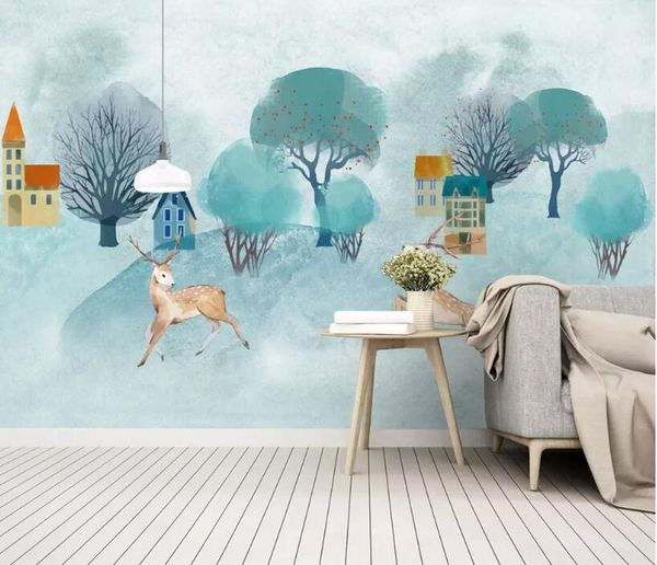 wallpapers bacal custom 3d mural wallpaper small fresh large hd hand painted watercolor cartoon elk big tree background wall
wallpapers bacal custom 3d mural wallpaper small fresh large hd hand painted watercolor cartoon elk big tree background wall