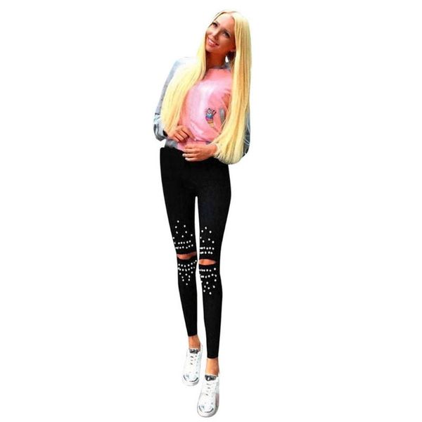 women's pants & capris women ripped hole pencil denim skinny ankle length female slim casual high waist pantalones mujer, Black;white
women's pants & capris women ripped hole pencil denim skinny ankle length female slim casual high waist pantalones mujer, Black;white