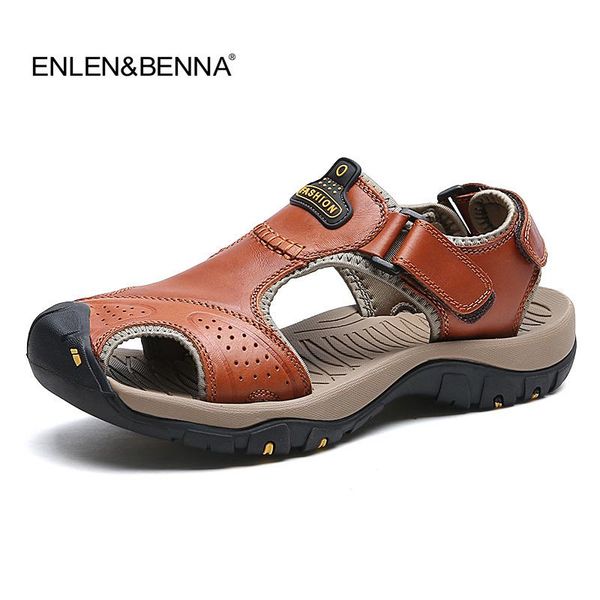 men beach sandals luxury genuine leather summer shoes fashion male sandalias soft bottom breathable 2021, Black
men beach sandals luxury genuine leather summer shoes fashion male sandalias soft bottom breathable 2021, Black