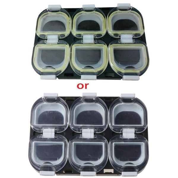 fishing accessories 6 compartments waterproof lure bait tackle storage box case with magnet d2tc 
fishing accessories 6 compartments waterproof lure bait tackle storage box case with magnet d2tc