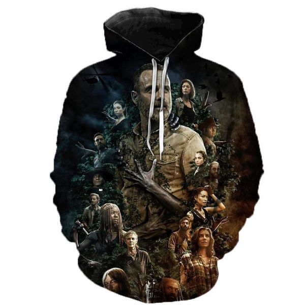 men's hoodies & sweatshirts the 3d hooded horror tv drama pullover men women halloween casual streetwear harajuku style, Black
men's hoodies & sweatshirts the 3d hooded horror tv drama pullover men women halloween casual streetwear harajuku style, Black