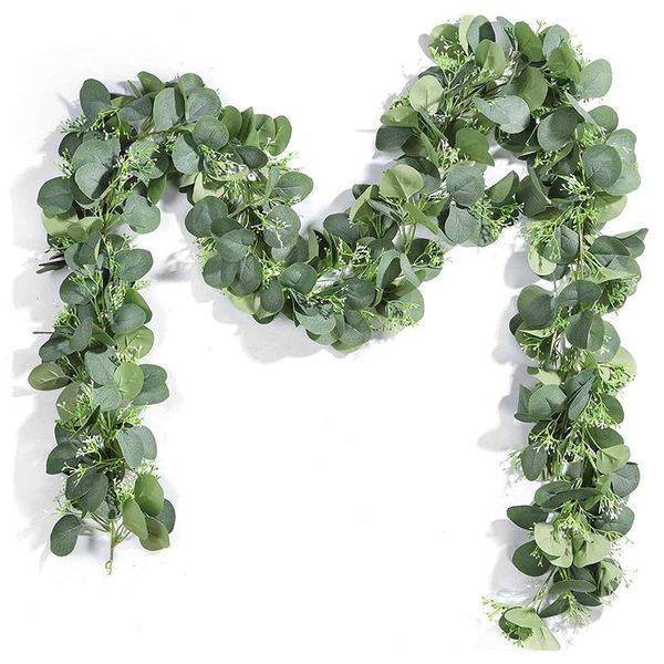 decorative flowers & wreaths 4pcs 26ft artificial eucalyptus garland,faux silk greenery leaves hanging vine for wedding decor
decorative flowers & wreaths 4pcs 26ft artificial eucalyptus garland,faux silk greenery leaves hanging vine for wedding decor