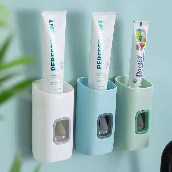 household wall-mounted toothpaste squeezer automatic dispenser bathroom punch-toothbrush holder holders
household wall-mounted toothpaste squeezer automatic dispenser bathroom punch-toothbrush holder holders