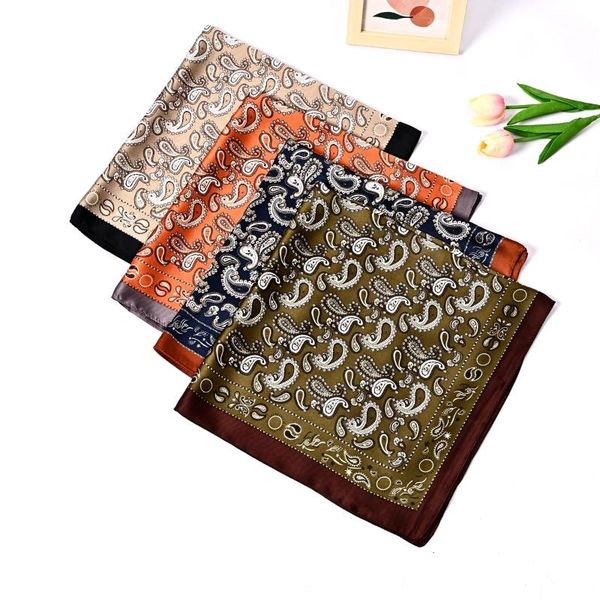 scarves 70cm*70cm designer bandana printed square scarf for women silky plaid ladies autumn winter snood clothing accessories, Blue;gray
scarves 70cm*70cm designer bandana printed square scarf for women silky plaid ladies autumn winter snood clothing accessories, Blue;gray