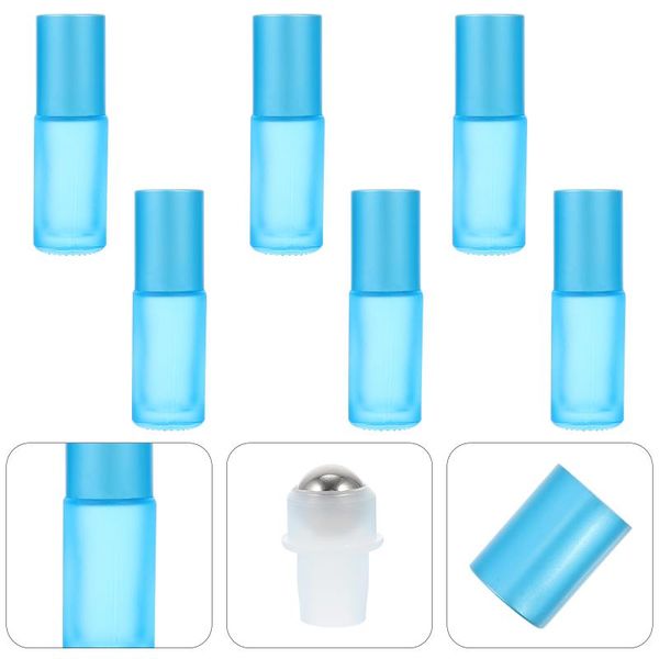 storage bottles & jars 6pcs perfume glass containers refillable essential oil roller
storage bottles & jars 6pcs perfume glass containers refillable essential oil roller