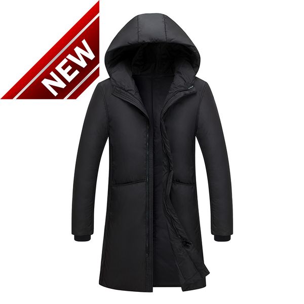 new men long down coat parkas outwear jacket winter 90%white duck 's s and coats overcoat, Black
new men long down coat parkas outwear jacket winter 90%white duck 's s and coats overcoat, Black