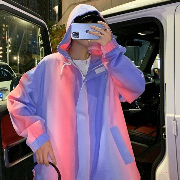 men's jackets autumn oversized 5xl korean trend colorful hooded jacket men bomber hip hop streetwear zipper coat male, Black;brown
men's jackets autumn oversized 5xl korean trend colorful hooded jacket men bomber hip hop streetwear zipper coat male, Black;brown