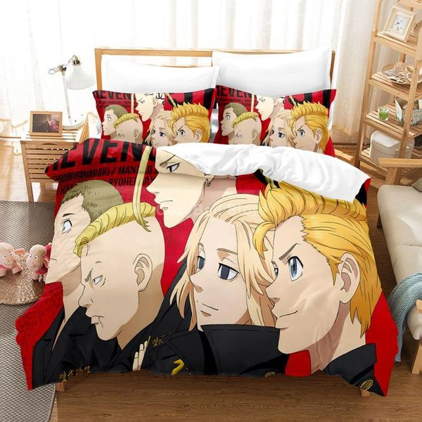 bedding sets tokyo revenger anime set 3d duvet cover comforter bed linen twin king single size fashion luxury cartoon gift
bedding sets tokyo revenger anime set 3d duvet cover comforter bed linen twin king single size fashion luxury cartoon gift
