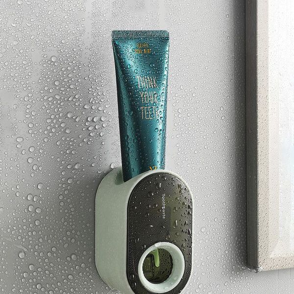 toothbrush holders household creative automatic toothpaste dispenser lazy squeezer waterproof wall mount holder bathroom products
toothbrush holders household creative automatic toothpaste dispenser lazy squeezer waterproof wall mount holder bathroom products