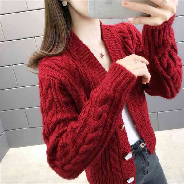 womens knitted solid color sweater cardiga ladies jacket autumn winter button fashion college style v-neck trend, White;black
womens knitted solid color sweater cardiga ladies jacket autumn winter button fashion college style v-neck trend, White;black