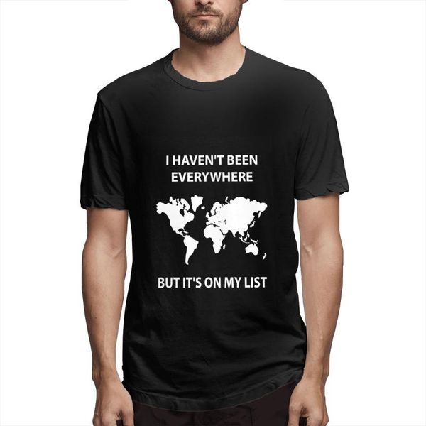 men's t-shirts i have not been everywhere but it's on my list map t shirt cool tees short sleeve round cotton summer, White;black
men's t-shirts i have not been everywhere but it's on my list map t shirt cool tees short sleeve round cotton summer, White;black