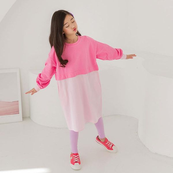 yourseason 2021 spring autumn fashion teen girls fake two-piece dress cotton casual girl loose brief dresses o neck girl's, Red;yellow
yourseason 2021 spring autumn fashion teen girls fake two-piece dress cotton casual girl loose brief dresses o neck girl's, Red;yellow