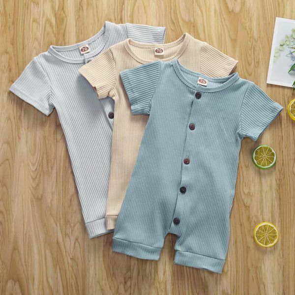 2021 summer newborn infant baby girls boy ribbed knitted short sleeve romper one-pieces solid jumpsuit outfits baby sunsuits, Blue
2021 summer newborn infant baby girls boy ribbed knitted short sleeve romper one-pieces solid jumpsuit outfits baby sunsuits, Blue