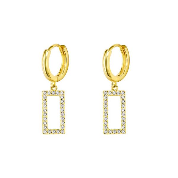 hoop & huggie 100% 925 sterling silver geometric square earrings cz crystal gold color small for women jewelry, Golden;silver
hoop & huggie 100% 925 sterling silver geometric square earrings cz crystal gold color small for women jewelry, Golden;silver