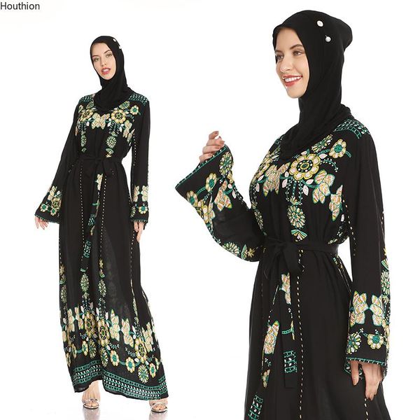 casual dresses houthion 2021 muslim long loose plus size maxi dress sleeve flowers pullover robe, Black;gray
casual dresses houthion 2021 muslim long loose plus size maxi dress sleeve flowers pullover robe, Black;gray