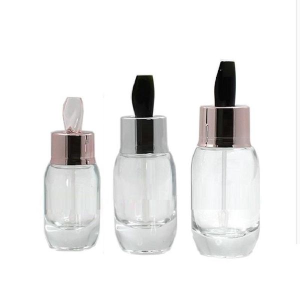 storage bottles & jars 15ml 30ml 50ml thick bottom transparent glass bar bottle pink silver lid cosmetic refillable essence serum with stick
storage bottles & jars 15ml 30ml 50ml thick bottom transparent glass bar bottle pink silver lid cosmetic refillable essence serum with stick