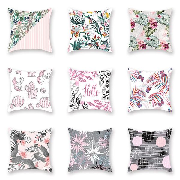 cushion/decorative pillow pink plant flower cover peach skin velvet printing cushion home decoration 45x45 cm pillowcase
cushion/decorative pillow pink plant flower cover peach skin velvet printing cushion home decoration 45x45 cm pillowcase