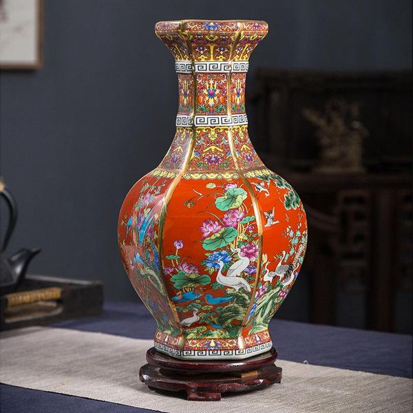 jingdezhen porcelain enamel chinese style living room decoration flower arrangement porch imitation antique vase vases
jingdezhen porcelain enamel chinese style living room decoration flower arrangement porch imitation antique vase vases
