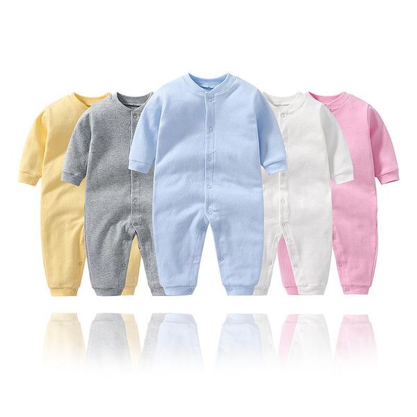 jumpsuits 2021 arrival baby rompers for girls spring clothes boys autumn solid color o-neck clothing cotton 0-24m infants, Blue
jumpsuits 2021 arrival baby rompers for girls spring clothes boys autumn solid color o-neck clothing cotton 0-24m infants, Blue