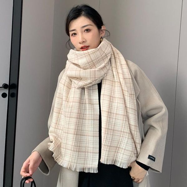 scarves winter wool scarf women 2021 autumn women's shawls wraps outdoor soft warm for ladies bufanda, Blue;gray
scarves winter wool scarf women 2021 autumn women's shawls wraps outdoor soft warm for ladies bufanda, Blue;gray