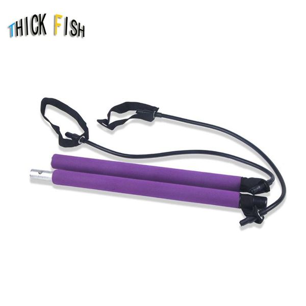 pilates exercise stick toning bar fitness home yoga gym body workout abdominal resistance bands rope puller stripes
pilates exercise stick toning bar fitness home yoga gym body workout abdominal resistance bands rope puller stripes