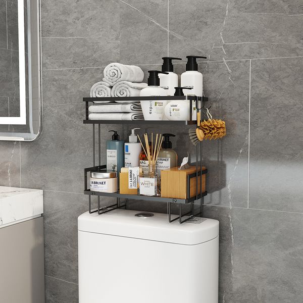 over toilet storage rack multi-function punch-bathroom organizer shelves with paper holder and hooks space saver shower shelf for organizing
over toilet storage rack multi-function punch-bathroom organizer shelves with paper holder and hooks space saver shower shelf for organizing