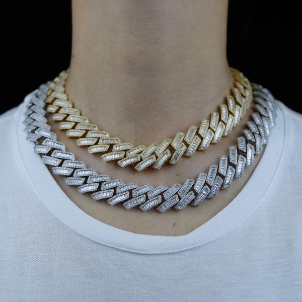 chokers women mens iced out big heavy chunky 19mm cuban rapper necklace hip hop gold silver color baguette cubic zirconia cz jewelry, Golden;silver
chokers women mens iced out big heavy chunky 19mm cuban rapper necklace hip hop gold silver color baguette cubic zirconia cz jewelry, Golden;silver