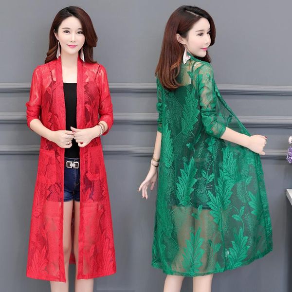 women's trench coats coat women thin lace summer 2021 cardigan slim hollow out sun protection shawl an042, Tan;black
women's trench coats coat women thin lace summer 2021 cardigan slim hollow out sun protection shawl an042, Tan;black