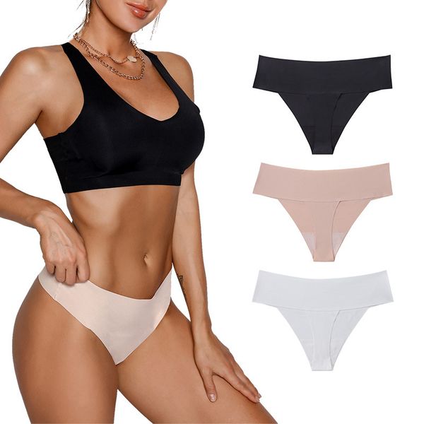 ice silk thongs for women seamless panties solid underwear g-string t-back, Black;pink
ice silk thongs for women seamless panties solid underwear g-string t-back, Black;pink
