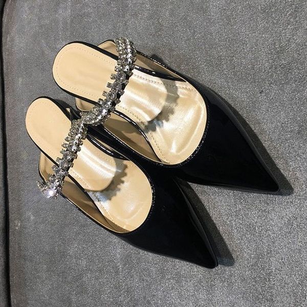 patent leather slippers crystals one-starp flats shoes women pointed toe black outdoor slides party fashion slipper
patent leather slippers crystals one-starp flats shoes women pointed toe black outdoor slides party fashion slipper