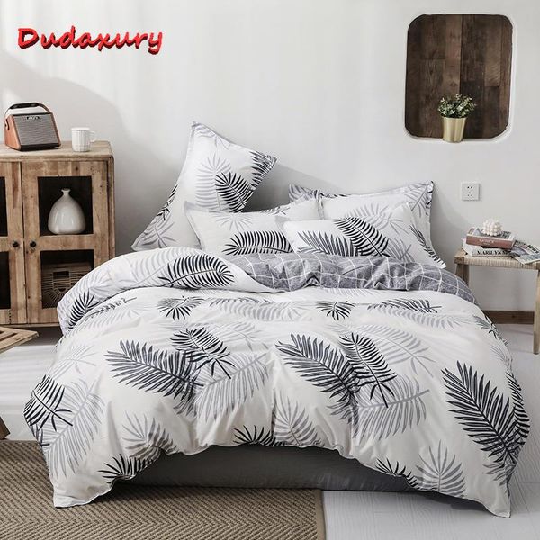 bedding sets dudaxury simple duvet cover set fashion printed single double king bed sheet 3/4 piece
bedding sets dudaxury simple duvet cover set fashion printed single double king bed sheet 3/4 piece