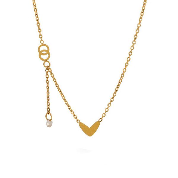 pendant necklaces 2021 trendy tassel heart necklace for women gold stainless steel zircon female clavicle chains jewelry gift, Silver
pendant necklaces 2021 trendy tassel heart necklace for women gold stainless steel zircon female clavicle chains jewelry gift, Silver