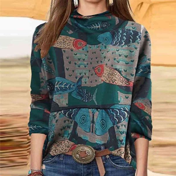 knits women elegant o-neck long sleeve blouses shirts spring vintage pattern print pullovers female casual streetwear blusa t78c 6x4a, White
knits women elegant o-neck long sleeve blouses shirts spring vintage pattern print pullovers female casual streetwear blusa t78c 6x4a, White