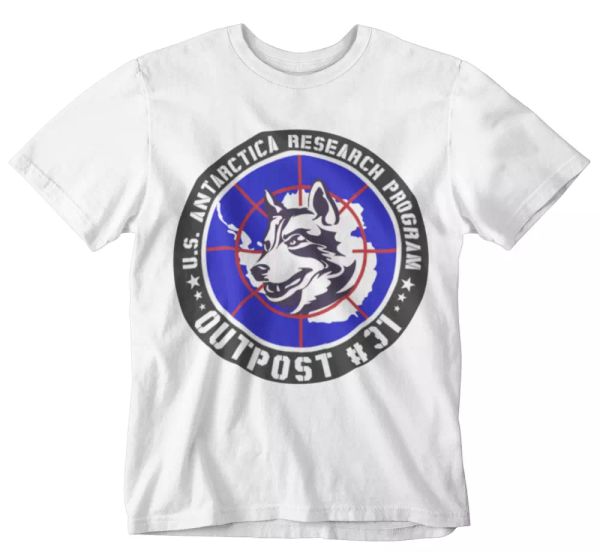 the thing movie t-shirt outpost 31 retro cool cult classic horror alien 80s tee, White;black
the thing movie t-shirt outpost 31 retro cool cult classic horror alien 80s tee, White;black