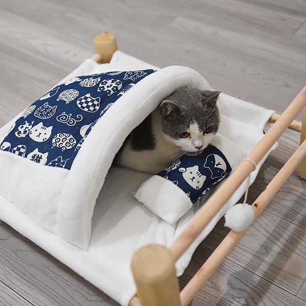 cat beds & furniture elevated pet bed removable sleeping bag hammock for lounger wooden cats house small sofa mat warm pets winter dogs
cat beds & furniture elevated pet bed removable sleeping bag hammock for lounger wooden cats house small sofa mat warm pets winter dogs