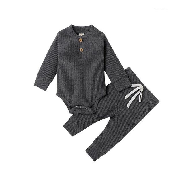 jumpsuits infant born baby girl boy spring autumn ribbed/plaid solid clothes sets long sleeve bodysuits + elastic pants 2pcs outfits1, Blue
jumpsuits infant born baby girl boy spring autumn ribbed/plaid solid clothes sets long sleeve bodysuits + elastic pants 2pcs outfits1, Blue