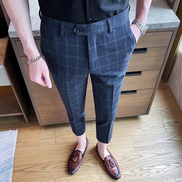 men's suits & blazers classic plaid pants, formal business and social work wear, informal tights, summer wear, White;black
men's suits & blazers classic plaid pants, formal business and social work wear, informal tights, summer wear, White;black