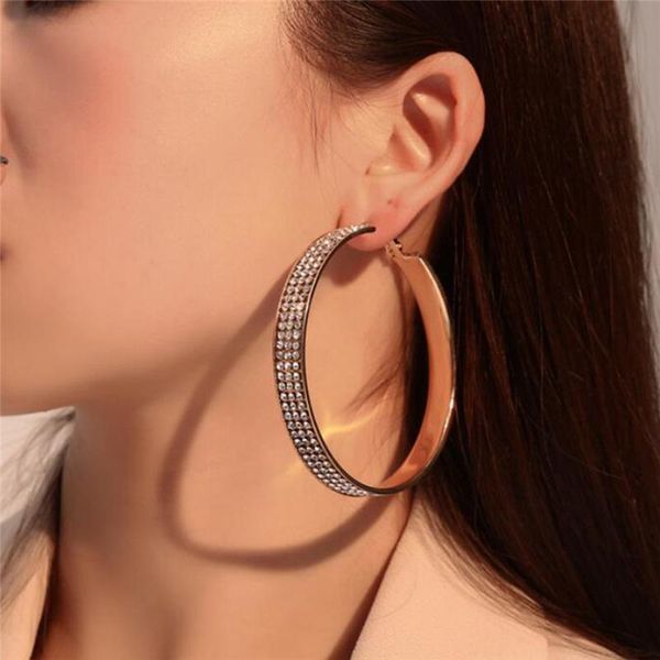 hoop & huggie female temperament color earrings for women nightclub hipsters lady fashion gradient jewelry, Golden;silver
hoop & huggie female temperament color earrings for women nightclub hipsters lady fashion gradient jewelry, Golden;silver