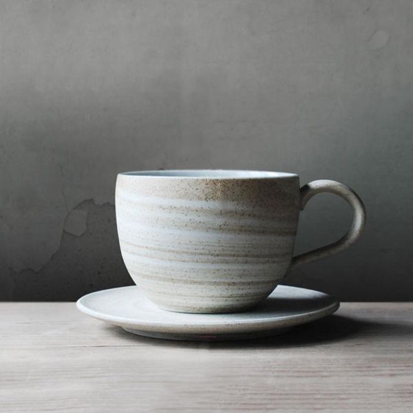 mugs 210ml creative coffee cup with saucer kit ceramic pottery vintage milk juice home drinkware office master afternoon tea cups
mugs 210ml creative coffee cup with saucer kit ceramic pottery vintage milk juice home drinkware office master afternoon tea cups