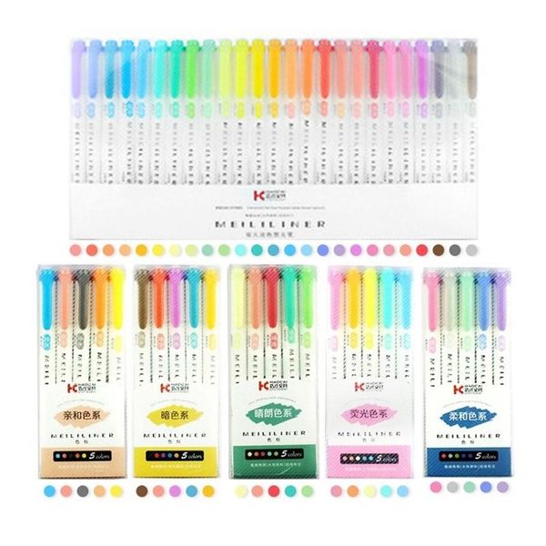 highlighters 25 colors highlighter mildliner liner double headed pens hook pen cute art mark school&office stationery, Black;red
highlighters 25 colors highlighter mildliner liner double headed pens hook pen cute art mark school&office stationery, Black;red