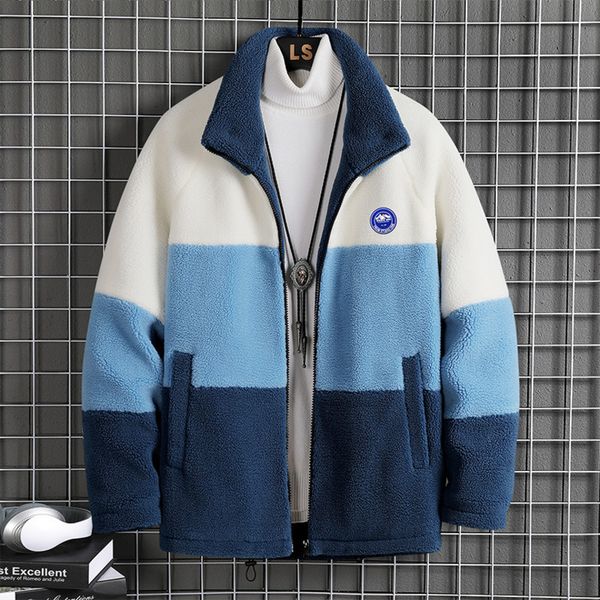 chaopai handsome korean lamb cashmere coat autumn winter 2021 new men's stand collar cardigan sweater youth, Black
chaopai handsome korean lamb cashmere coat autumn winter 2021 new men's stand collar cardigan sweater youth, Black