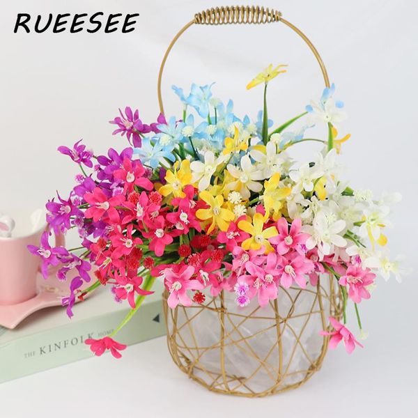 decorative flowers & wreaths 56heads/artificial silk diy orchid family outdoor garden wedding decoration flower home decor rose gifts
decorative flowers & wreaths 56heads/artificial silk diy orchid family outdoor garden wedding decoration flower home decor rose gifts