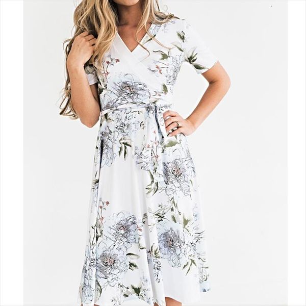 summer fashion casual floral women dress print vintage long clothes vestidos elegant ladies dresses, Black;gray
summer fashion casual floral women dress print vintage long clothes vestidos elegant ladies dresses, Black;gray