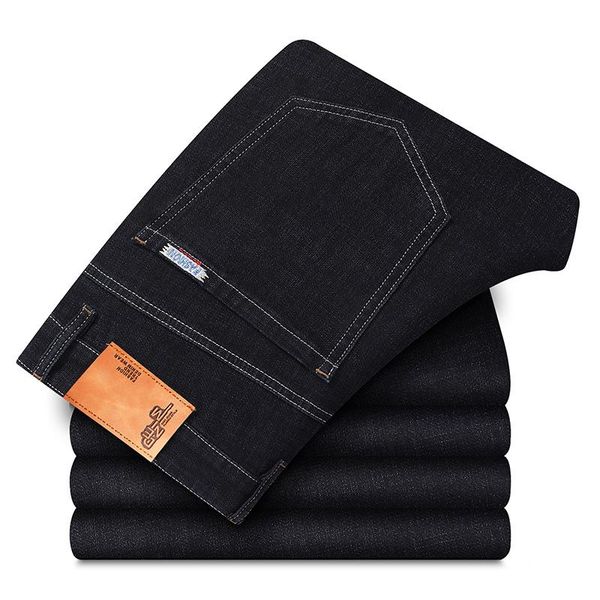 men's jeans 2021 autumn and winter brand fitted straight business casual classic embroidery youth high waist blue
men's jeans 2021 autumn and winter brand fitted straight business casual classic embroidery youth high waist blue