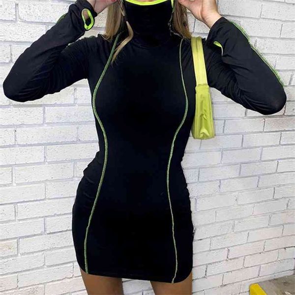 sale fall fashion masked stripe dress black long sleeve high waist skinny bandage contrast color mini streetwear 210517, Black;gray
sale fall fashion masked stripe dress black long sleeve high waist skinny bandage contrast color mini streetwear 210517, Black;gray