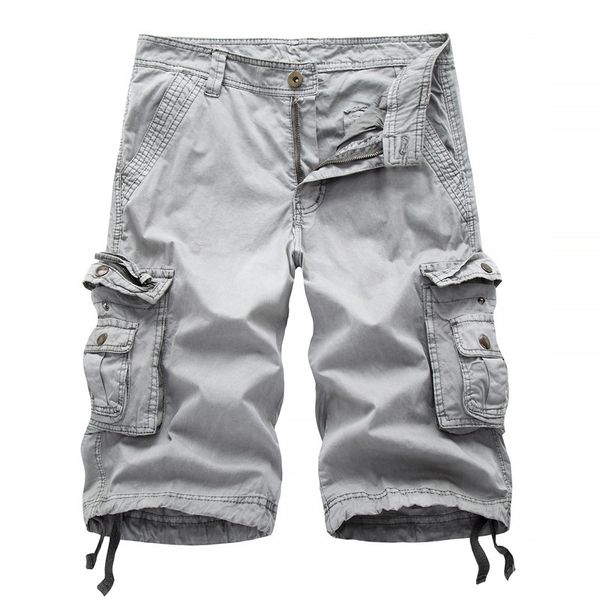 fashion shorts loose casual men's tooling large size multi pocket beach pant, White;black
fashion shorts loose casual men's tooling large size multi pocket beach pant, White;black